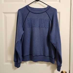 American Eagle Women's Malibu Raglan Crewneck Sweatshirt